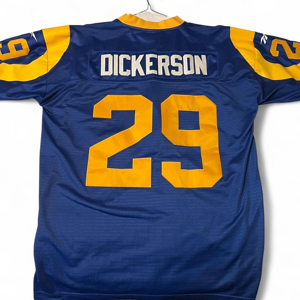 Reebok Blue Throwback NFL Jersey XL - Picture 5 of 6